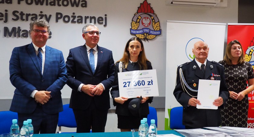 Fundusze z WFOŚiGW trafiły do przasnyskich Jednostek OSP