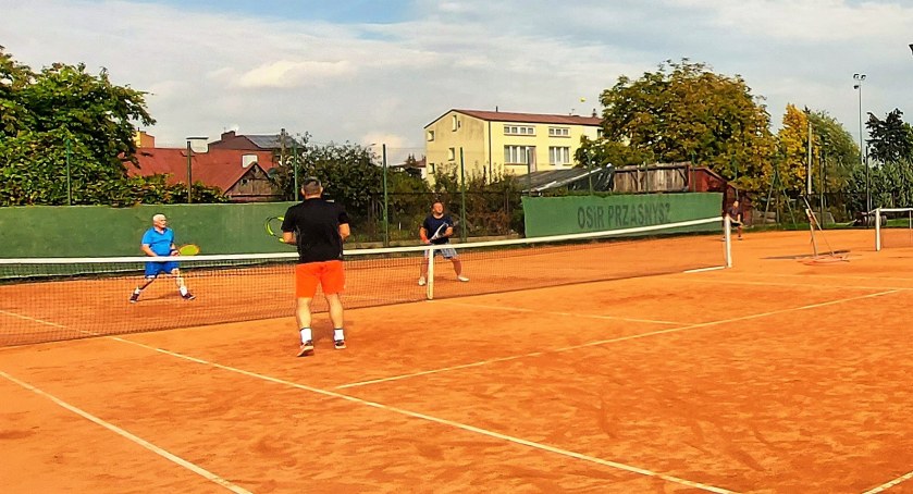 Sezon tenisowy na przasnyskich kortach dobiega końca
