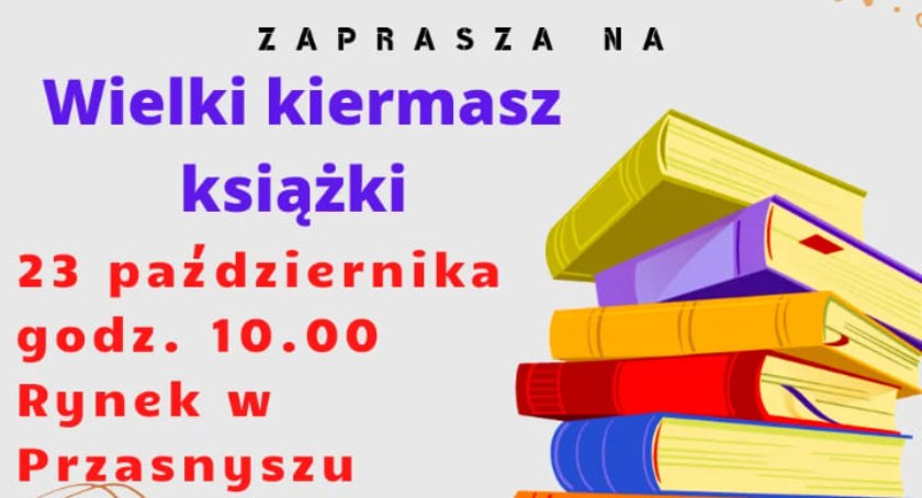 Wielki charytatywny kiermasz książki