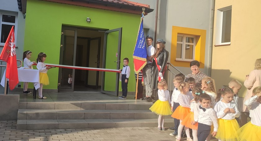 Nowe pomieszczenia oddziału przedszkolnego w Bogatem oficjalnie oddane do użytku