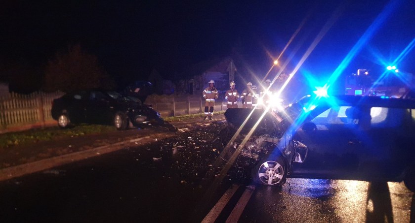 Wypadek w Chojnowie. Dwie osoby ranne