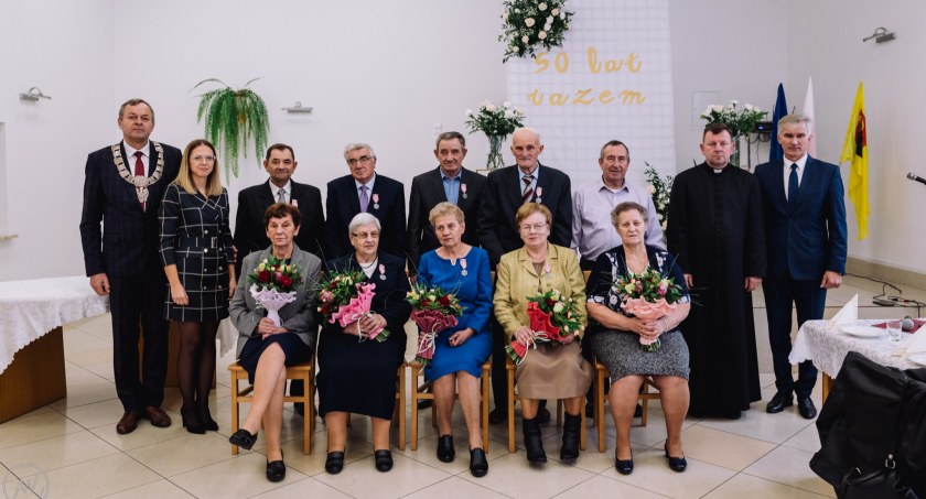 Jubileusz 50-lecia pożycia małżeńskiego w gminie Czernice Borowe