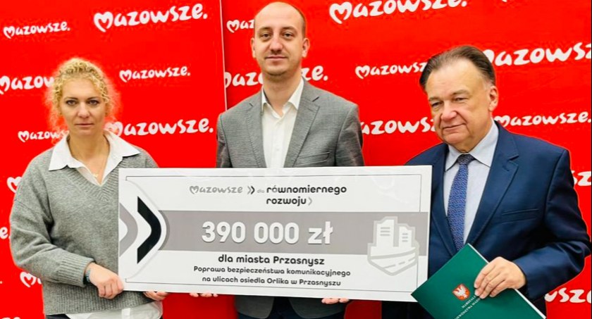 Kwota 390 tysięcy na poprawę bezpieczeństwa w Mieście Przasnysz 