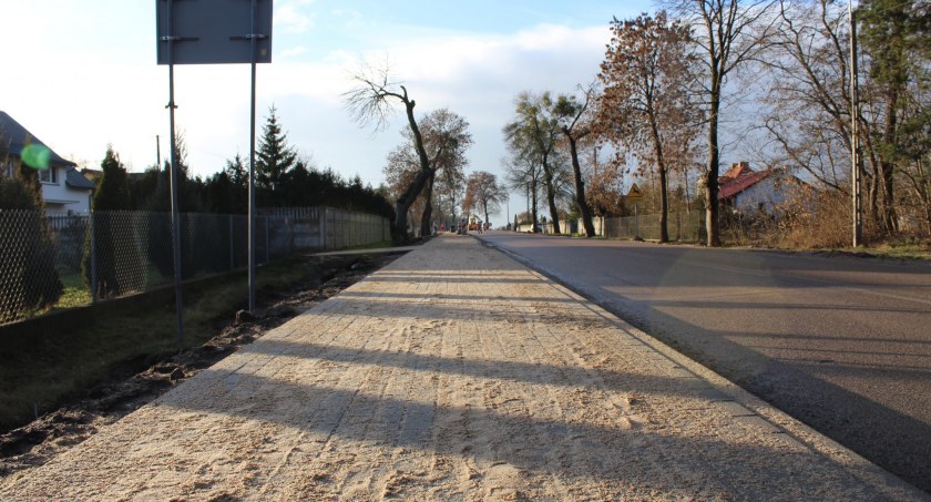 Prace nad rozbudową drogi powiatowej Przasnysz - Dębiny - Baranowo idą pełną parą!