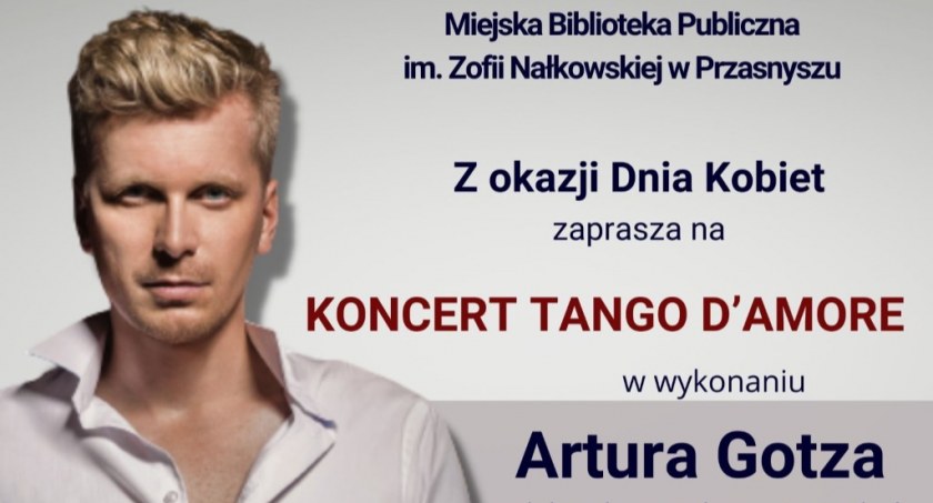 Koncert Tango damore w wykonaniu Artura Gotza 