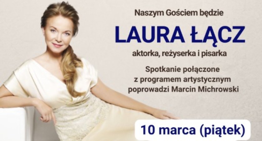 Laura Łącz - aktorka i pisarka wystąpi dla przasnyszan