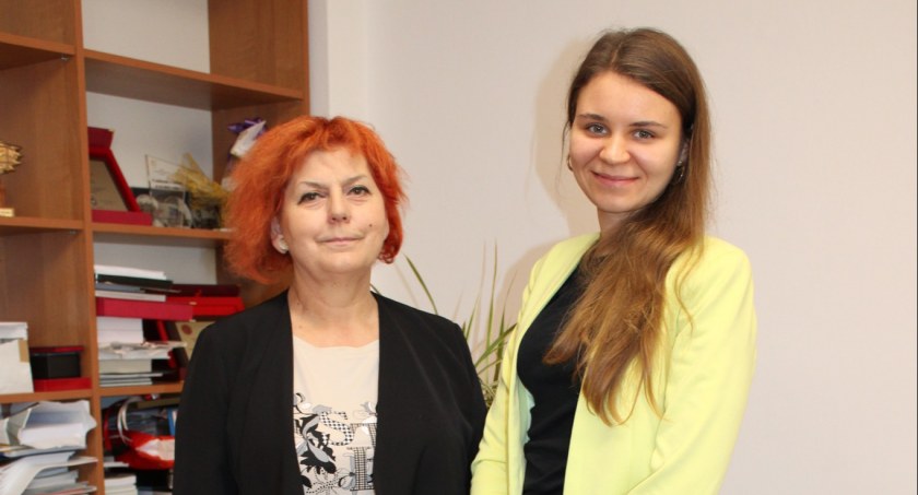 Klaudia Zielonka uzdolniona mieszkanka Gminy Przasnysz 
