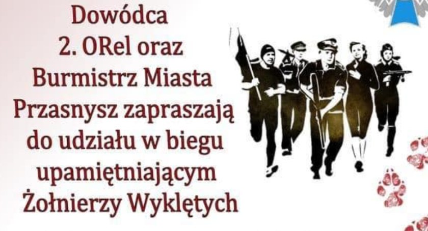 Tropem Wilczym.  Bieg Pamięci Żołnierzy Wyklętych