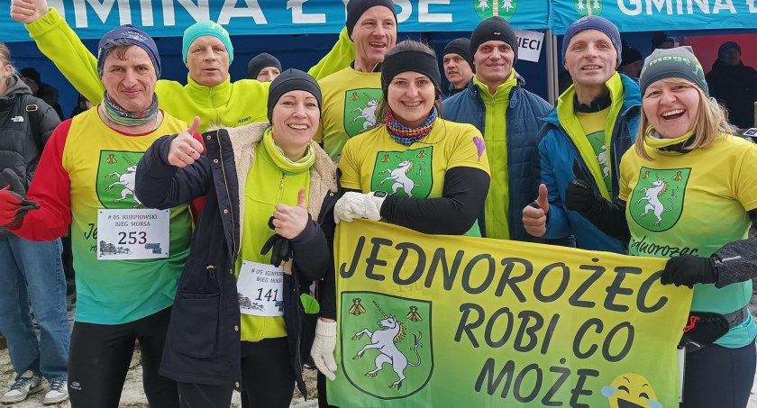 Jednorożce pobiegli w Kurpiowskim Biegu Morsa