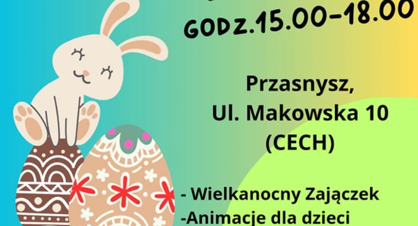Charytatywne spotkanie z Wielkanocnym Zajączkiem