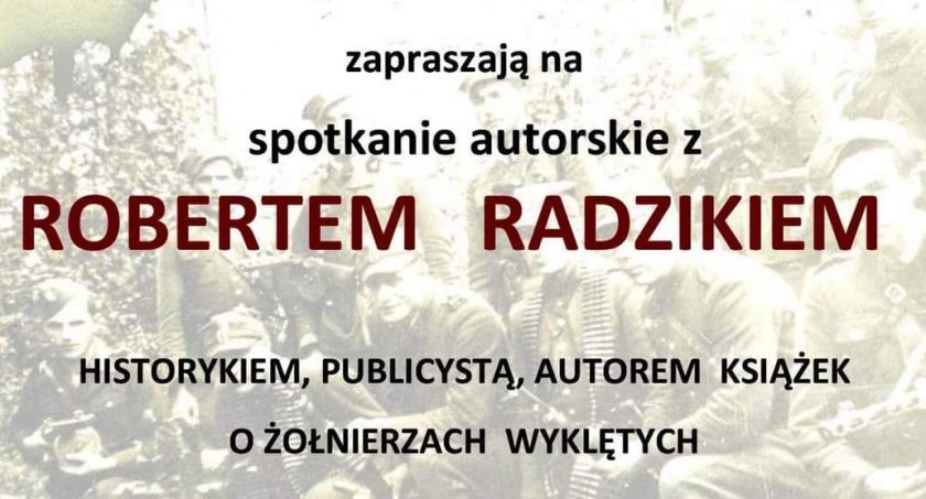 Spotkanie autorskie z Robertem Radzikiem