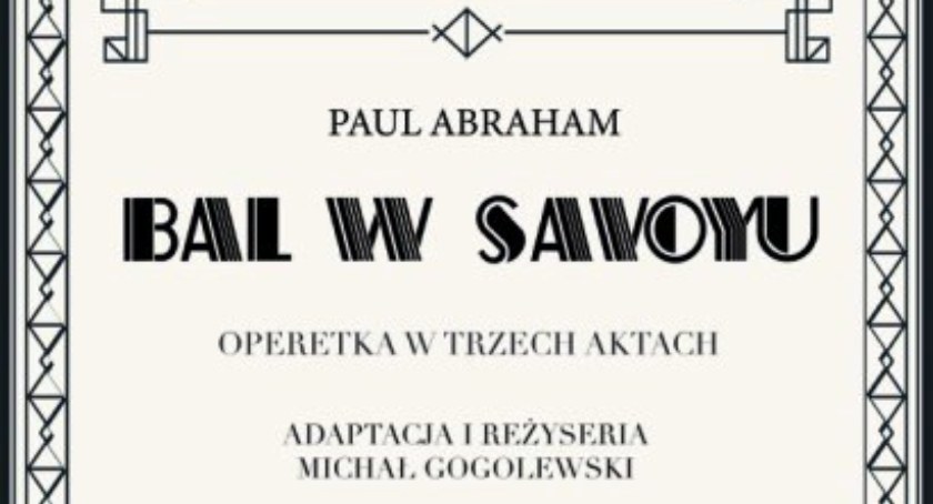 Spektakl operetkowy w Bogatem