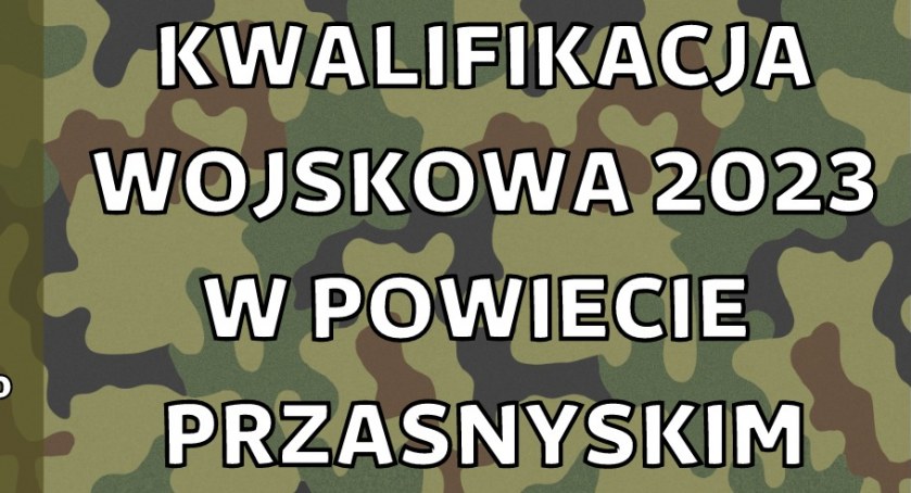 Kwalifikacja wojskowa na terenie powiatu przasnyskiego