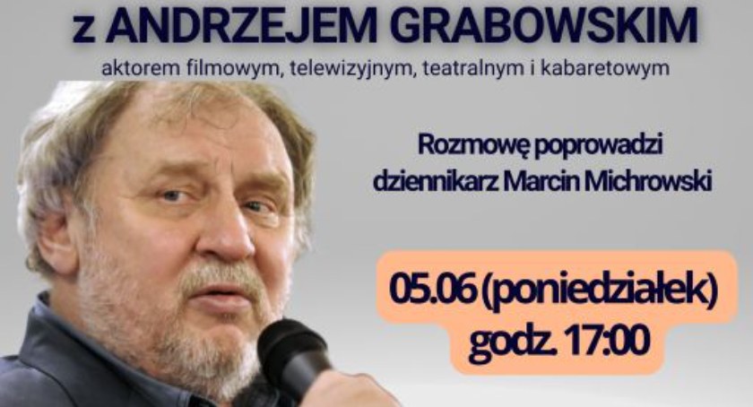Spotkanie z Andrzejem Grabowskim