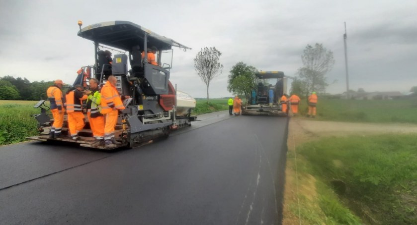 Trwają zaawansowane prace związane z realizacją inwestycji drogowej na odcinku Przasnysz - Baranowo