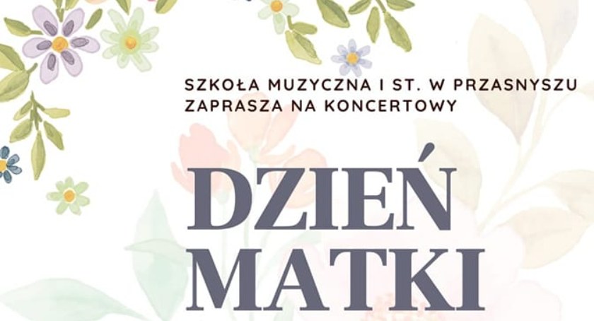 Piątki ze szkołą muzyczną. Zapraszamy na koncert z okazji Dnia Matki
