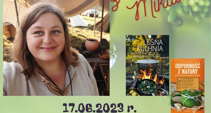 Spotkanie autorskie z Katarzyną Mikulską autorką książek na temat bushcraftu i survivalu