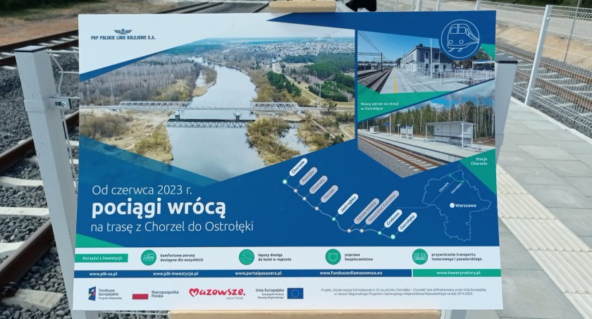 Historyczny moment. Po 22 latach kolej wróciła do Powiatu Przasnyskiego