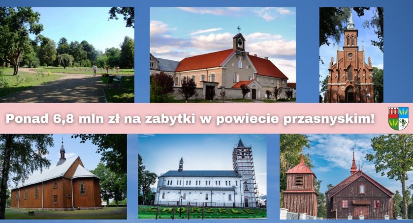 Rządowy Program Odbudowy Zabytków. Ponad 6,8 mln zł na renowację historycznych obiektów w powiecie przasnyskim!