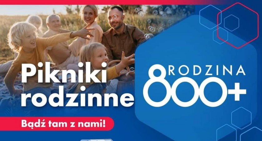 Ruszyły pikniki rodzinne Rodzina 800 Plus. W Przasnyszu również będzie!