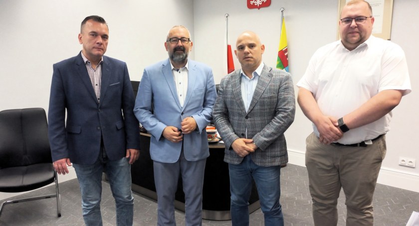 Starosta Krzysztof Bieńkowski spotkał się z przedstawicielami Mazowieckiej Izby Gospodarczej