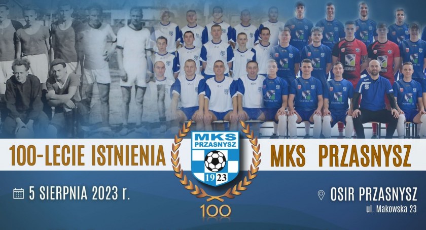 Obchody z okazji 100-lecia MKS Przasnysz