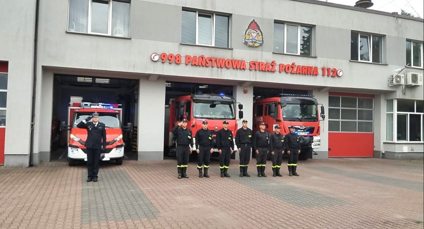 Strażacy uczcili 79. rocznicę wybuchu Powstania Warszawskiego