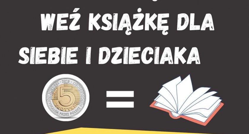 Charytatywny kiermasz książki połączony z plenerową czytelnią