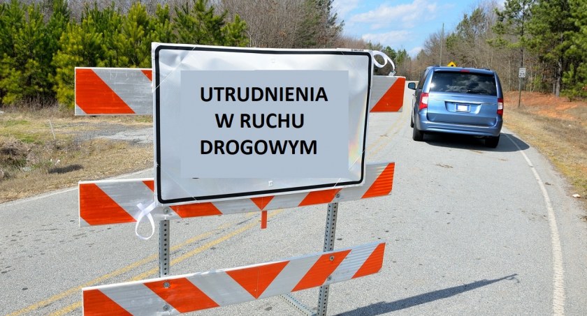 KRASNE: Utrudnienia w ruchu drogowym 