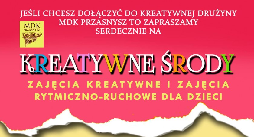 Kreatywne Środy w przasnyskim MDKu