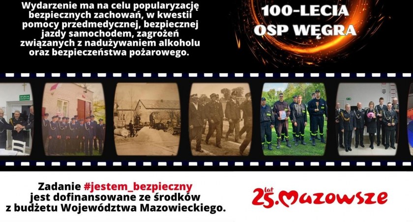 #jestem_bezpieczny. Inauguracja obchodów 100-lecia OSP Węgra