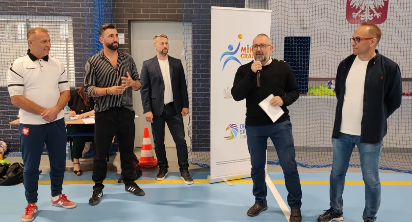 Rafal Maserak  i Piotr Świerczewski  poprowadzili treningi dla uczniów ZSP w Przasnyszu!