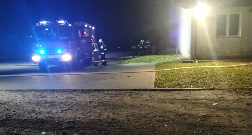 Pożar w Szkole Podstawowej w Bogatem – ćwiczenia