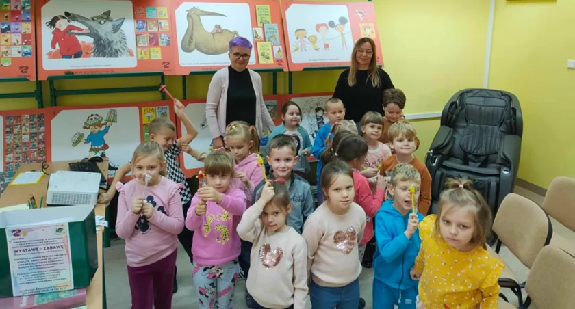 Przedszkolaki odwiedziły Bibliotekę Pedagogiczną