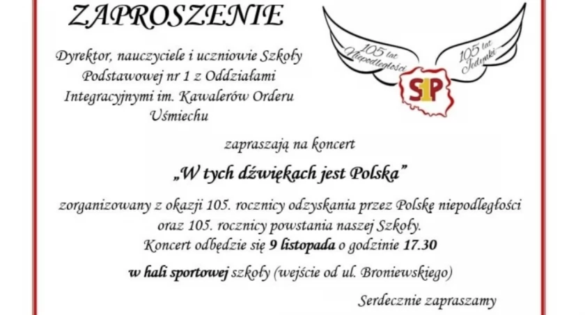 W tych dźwiękach jest Polska - zaproszenie na koncert