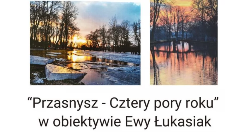Przasnysz - Cztery pory roku autorstwa Ewy Łukasiak