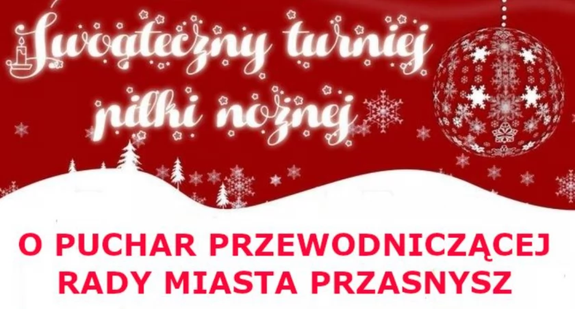 Świąteczny turniej piłki nożnej - zgłoszenia