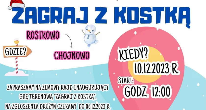 Zagraj z Kostką - zgłoszenia drużyn