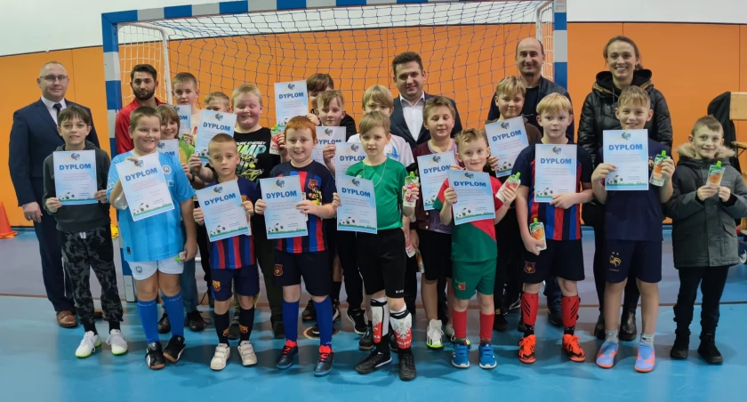 Za nami finał zajęć sportowych dla dzieci z Gminy Krzynowłoga Mała, zrealizowanych w ramach Budżetu Obywatelskiego Powiatu Przasnyskiego