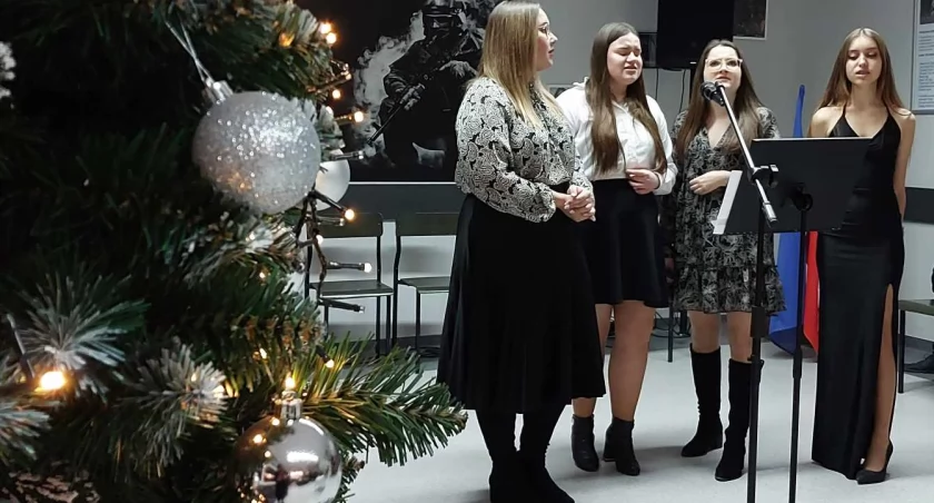 Spotkanie opłatkowe w ZSP Przasnysz