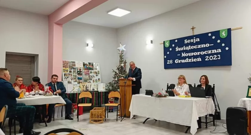 Świąteczno-noworoczna sesja Rady Gminy Jednorożec