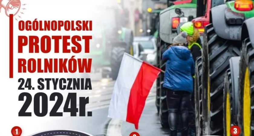 Przasnyscy rolnicy przyłączają się do ogólnopolskiego protestu. Będą utrudnienia 