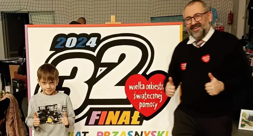 Senator z PiS zagrał z WOŚP 