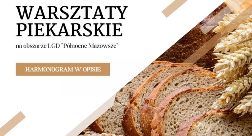 Ruszają warsztaty piekarskie na obszarze LGD Północne Mazowsze