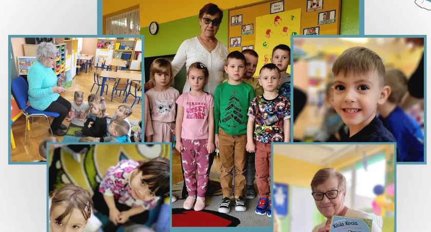 Przasnyscy Seniorzy czytają przedszkolakom