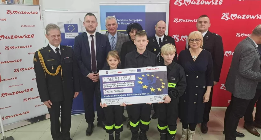 OSP KSRG Zaręby z dofinansowaniem na samochodu pożarniczego
