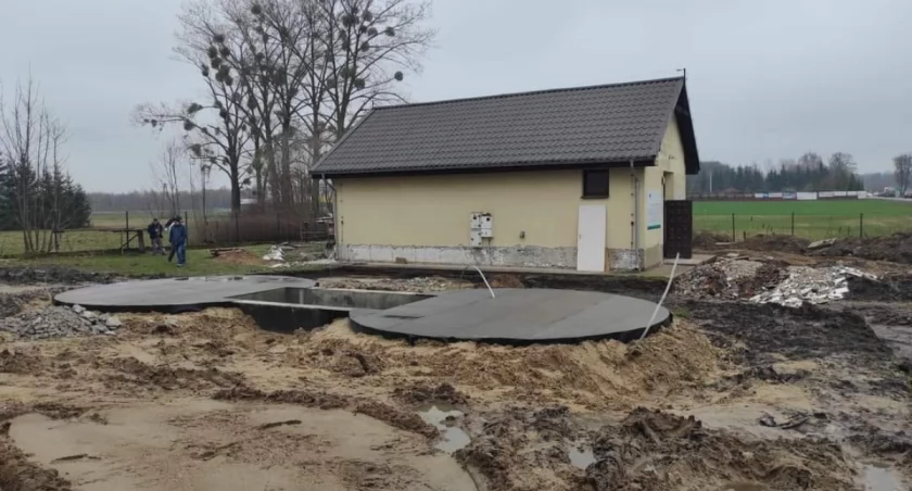 Trwa Przebudowa i modernizacja stacji  uzdatniania wody w Mchowie i Helenowie Nowym