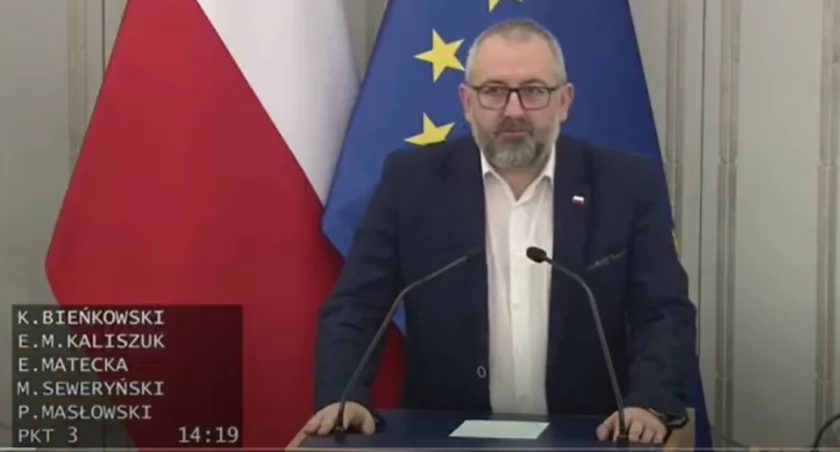 Senator Bieńkowski o tabletach 