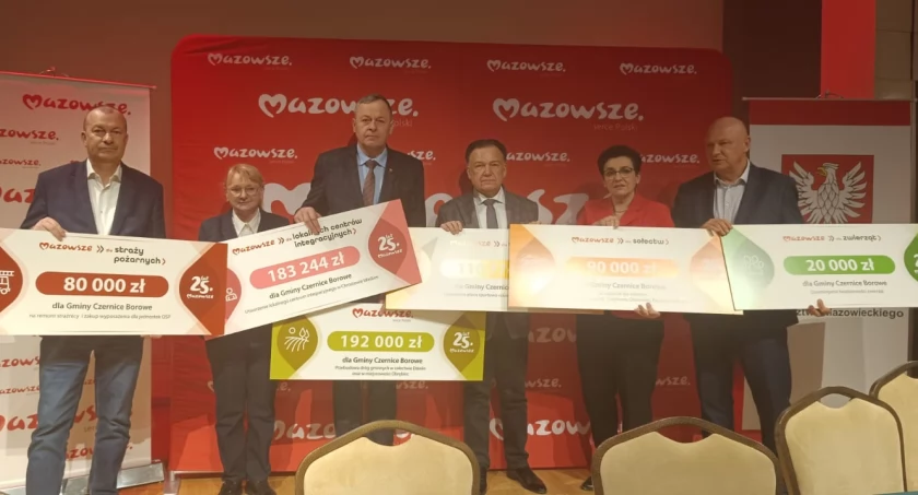 9 inwestycji w gminie Czernice Borowe z dofinansowaniem