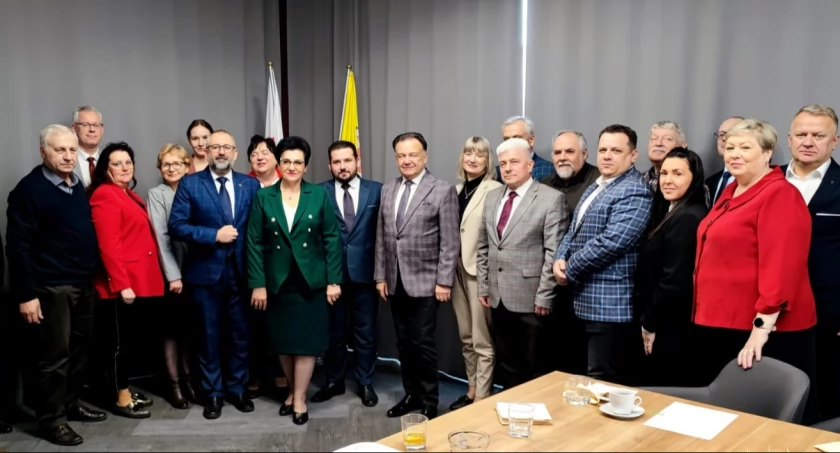 Spotkanie Rady i Zarządu Powiatu Przasnyskiego z Marszałkiem Województwa Mazowieckiego Adamem Struzikiem